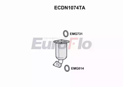 Катализатор (EuroFlo: ECDN1074TA)