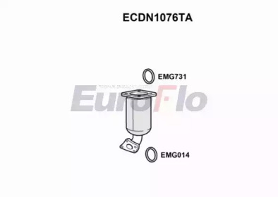 Катализатор (EuroFlo: ECDN1076TA)