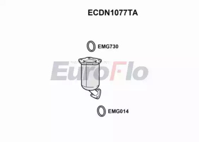 Катализатор (EuroFlo: ECDN1077TA)