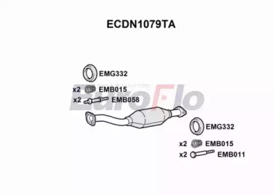 Катализатор (EuroFlo: ECDN1079TA)