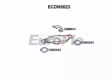 Катализатор (EuroFlo: ECDN5023)