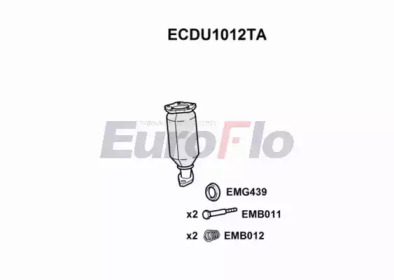 Катализатор (EuroFlo: ECDU1012TA)