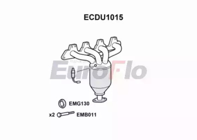 Катализатор (EuroFlo: ECDU1015)