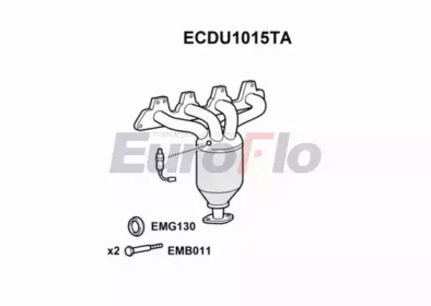 Катализатор (EuroFlo: ECDU1015TA)