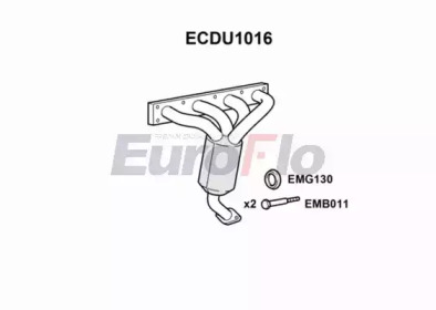 Катализатор (EuroFlo: ECDU1016)