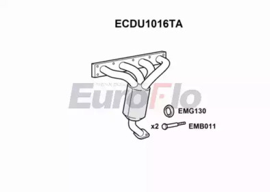 Катализатор (EuroFlo: ECDU1016TA)