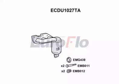 Катализатор (EuroFlo: ECDU1027TA)