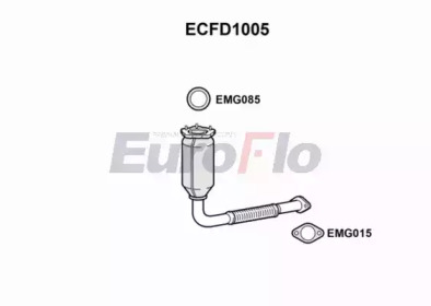 Катализатор (EuroFlo: ECFD1005)