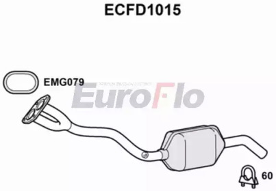 Катализатор (EuroFlo: ECFD1015)