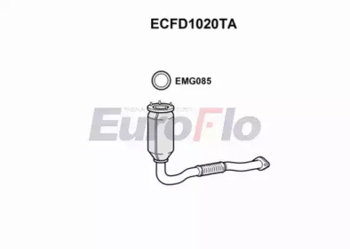 Катализатор (EuroFlo: ECFD1020TA)