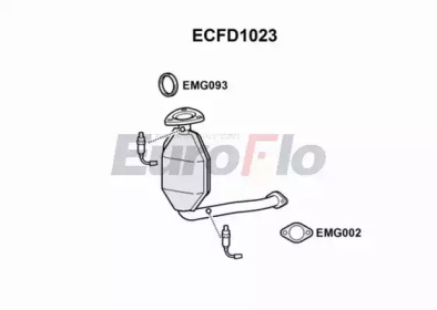 Катализатор (EuroFlo: ECFD1023)