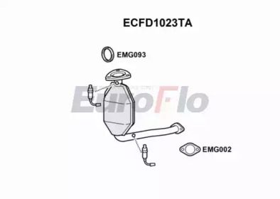 Катализатор (EuroFlo: ECFD1023TA)