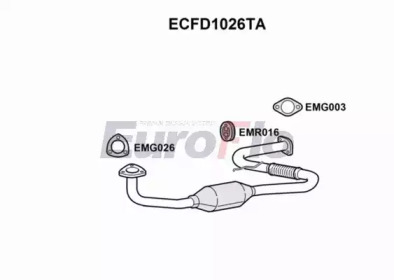 Катализатор (EuroFlo: ECFD1026TA)