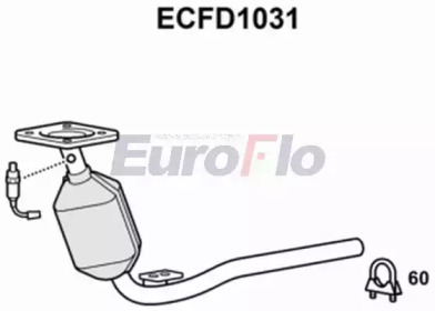 Катализатор (EuroFlo: ECFD1031)