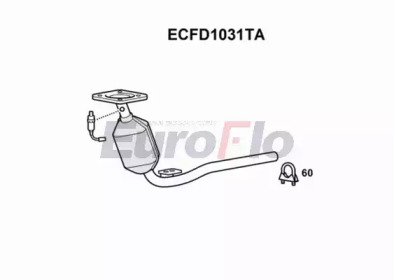 Катализатор (EuroFlo: ECFD1031TA)