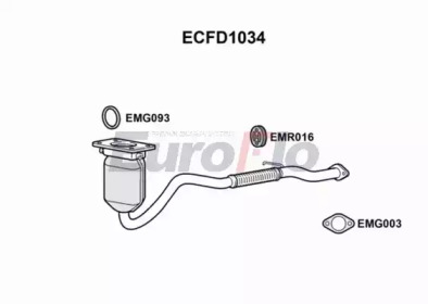 Катализатор (EuroFlo: ECFD1034)