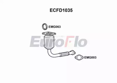 Катализатор (EuroFlo: ECFD1035)