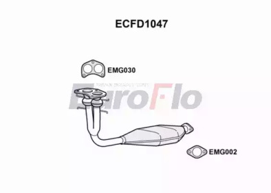 Катализатор (EuroFlo: ECFD1047)