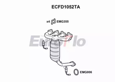 Катализатор (EuroFlo: ECFD1052TA)