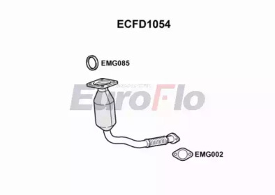 Катализатор (EuroFlo: ECFD1054)