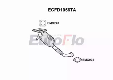 Катализатор (EuroFlo: ECFD1056TA)