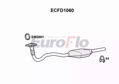 Катализатор (EuroFlo: ECFD1060)