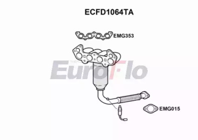 Катализатор (EuroFlo: ECFD1064TA)