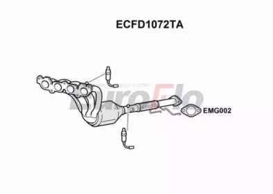 Катализатор (EuroFlo: ECFD1072TA)