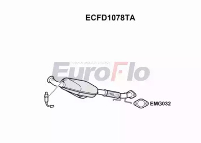 Катализатор (EuroFlo: ECFD1078TA)