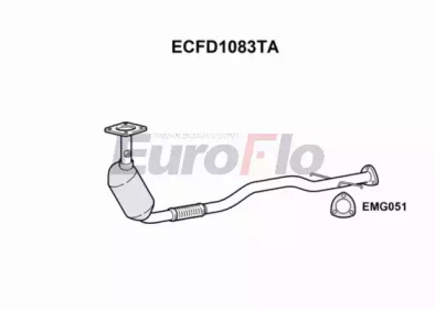 Катализатор (EuroFlo: ECFD1083TA)