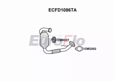 Катализатор (EuroFlo: ECFD1086TA)