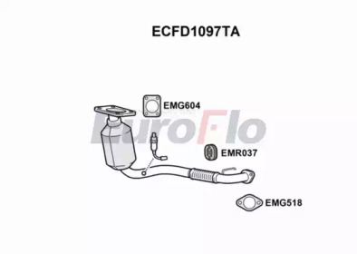 Катализатор (EuroFlo: ECFD1097TA)