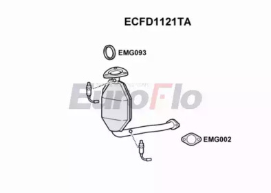 Катализатор (EuroFlo: ECFD1121TA)