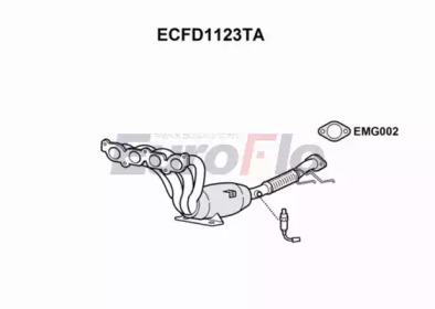 Катализатор (EuroFlo: ECFD1123TA)