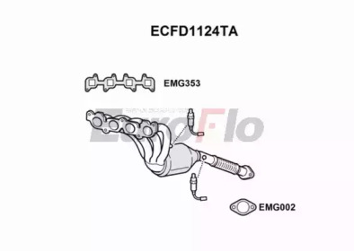 Катализатор (EuroFlo: ECFD1124TA)