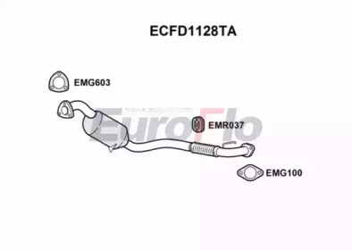 Катализатор (EuroFlo: ECFD1128TA)