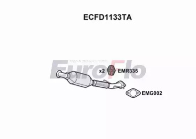 Катализатор (EuroFlo: ECFD1133TA)