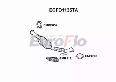 Катализатор (EuroFlo: ECFD1135TA)