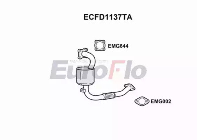 Катализатор (EuroFlo: ECFD1137TA)