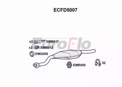 Катализатор (EuroFlo: ECFD5007)