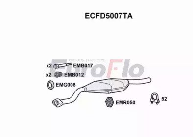 Катализатор (EuroFlo: ECFD5007TA)