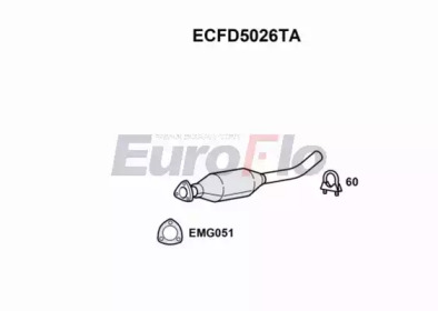 Катализатор (EuroFlo: ECFD5026TA)