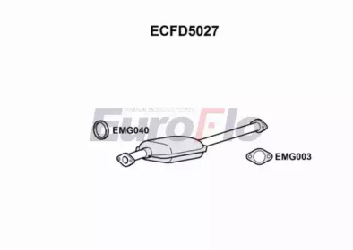 Катализатор (EuroFlo: ECFD5027)