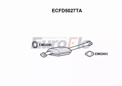 Катализатор (EuroFlo: ECFD5027TA)