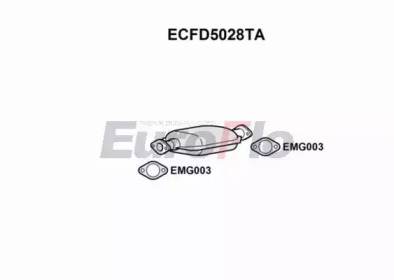 Катализатор (EuroFlo: ECFD5028TA)