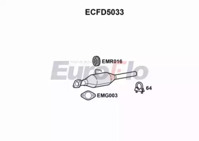 Катализатор (EuroFlo: ECFD5033)