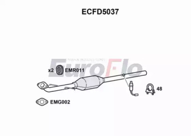 Катализатор (EuroFlo: ECFD5037)