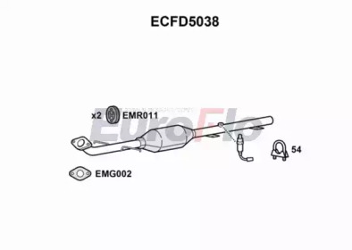 Катализатор (EuroFlo: ECFD5038)