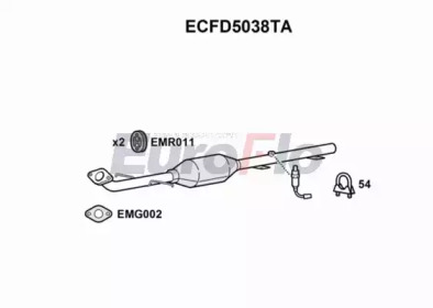 Катализатор (EuroFlo: ECFD5038TA)