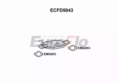 Катализатор (EuroFlo: ECFD5043)